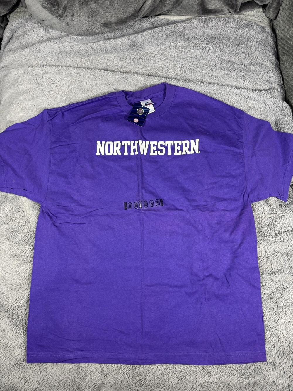 Northwestern Wildcats Shirt Mens 2XL Purple College NCAA Alstyle Graphic Tee